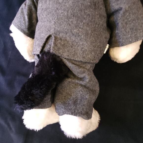 Vintage Snoopy Peanuts Plush Toy 1968 20” Tall W/ Business Suit Tie & Chain Rare - Picture 13 of 15